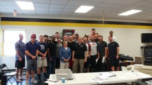 SF Canaries Team Photo with us